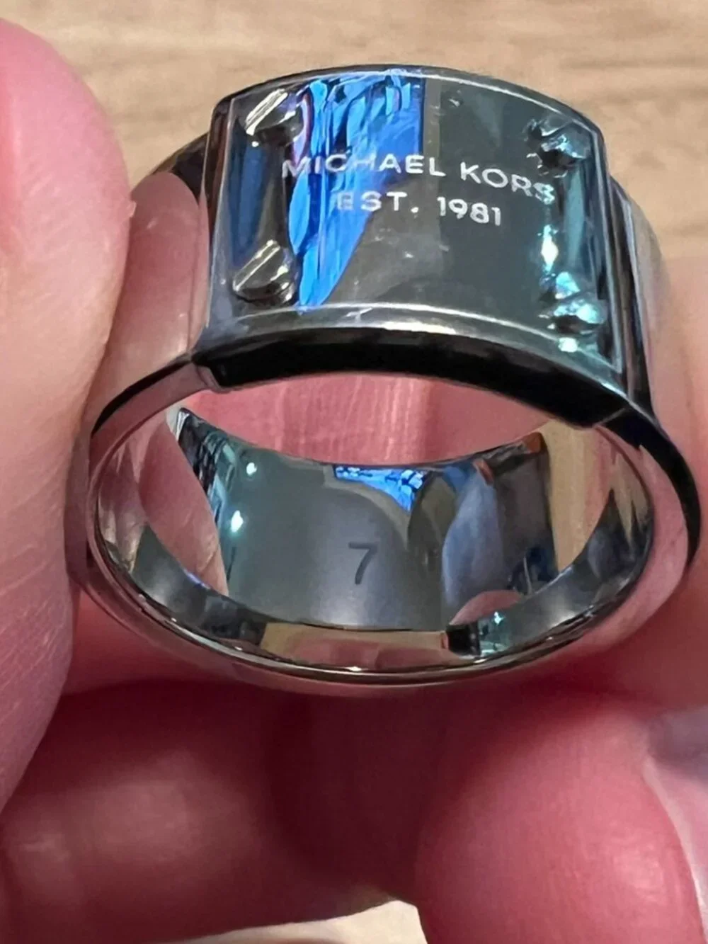 Michael Kors Silver Ring